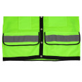 Mesh Hook Loop Safety Vest high visibility road safety reflective vest chalecos de seguridad